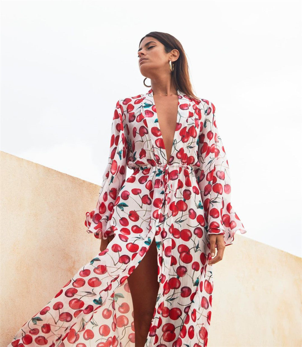 Der Strandkimono La Parisienne : Bohemian Elegance für einen stilvollen Sommer