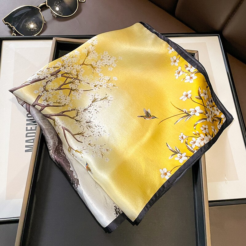 100% Original Silk Square für Frauen | The Parisian