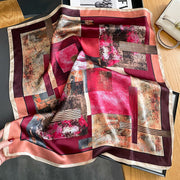 Chic 100% Silk Square für Frauen | La Parisienne
