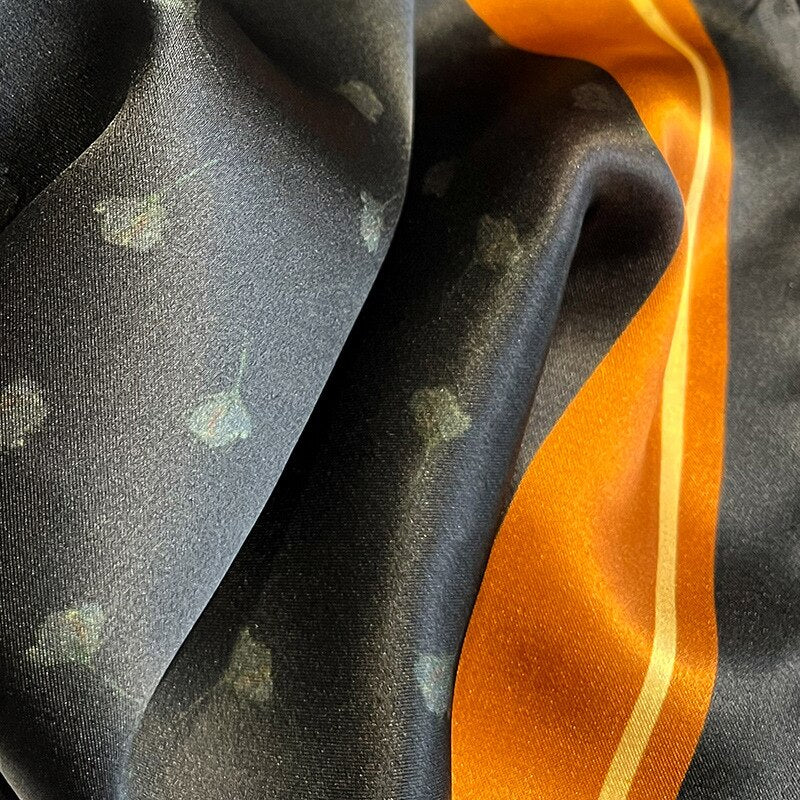 Chic and Refined 100% Silk Square | La Parisienne