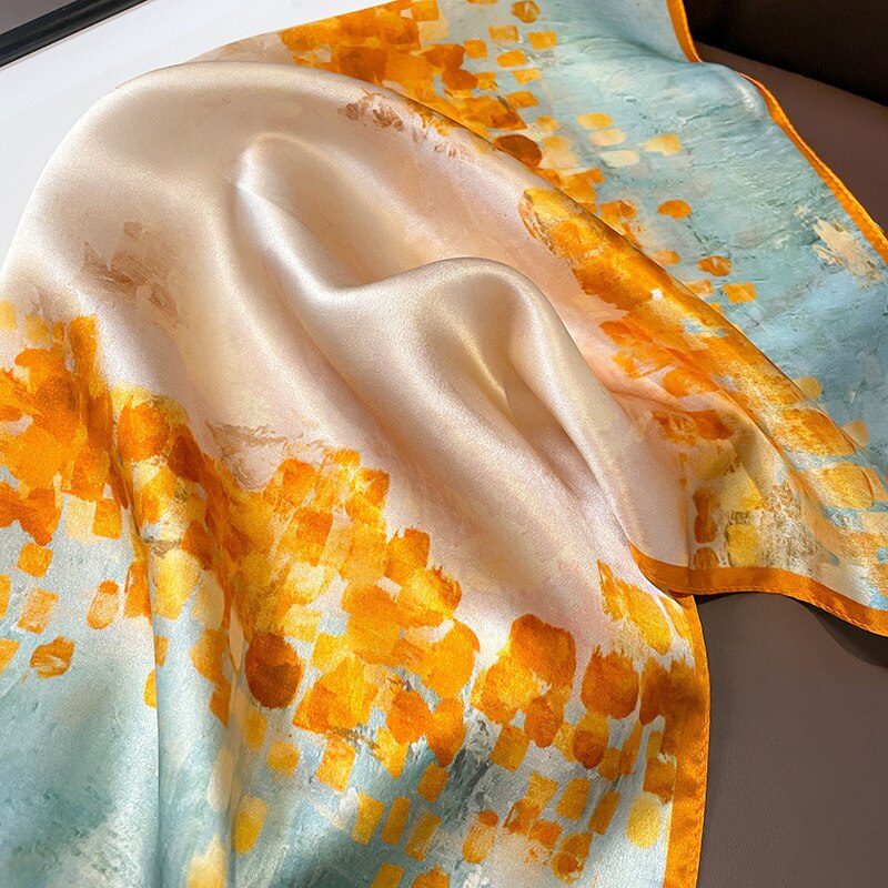 100% Refined Silk Square für Frauen | The Parisian