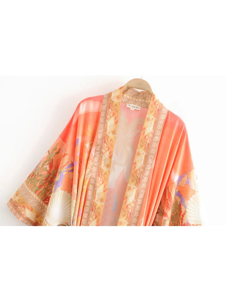Kimono Bohème Strand | La Parisienne