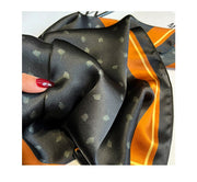 Chic and Refined 100% Silk Square | La Parisienne