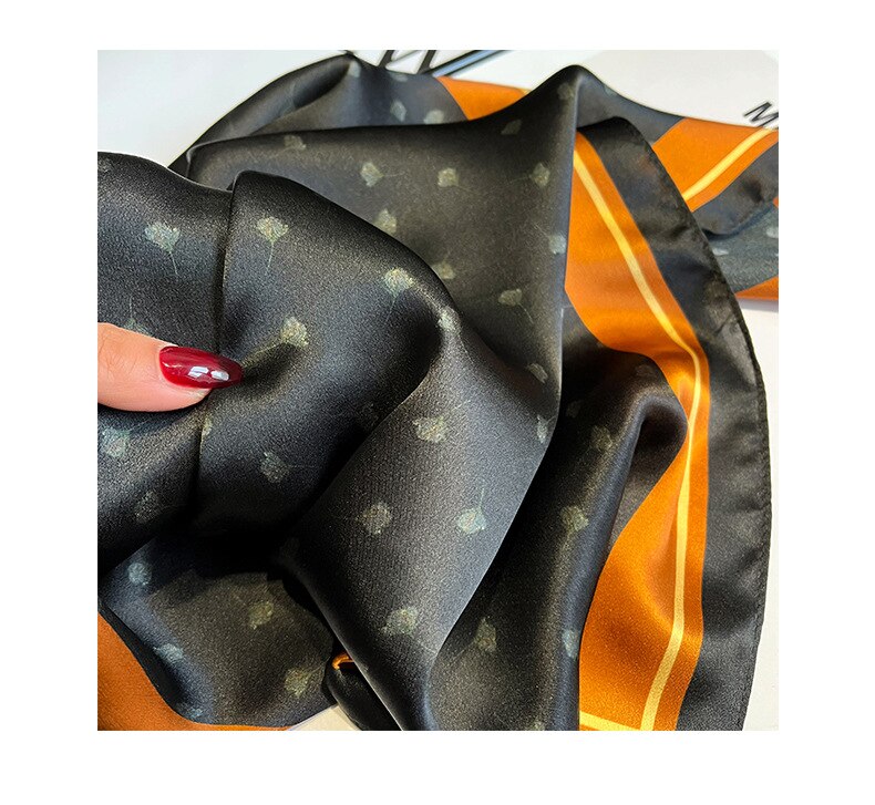 Chic and Refined 100% Silk Square | La Parisienne