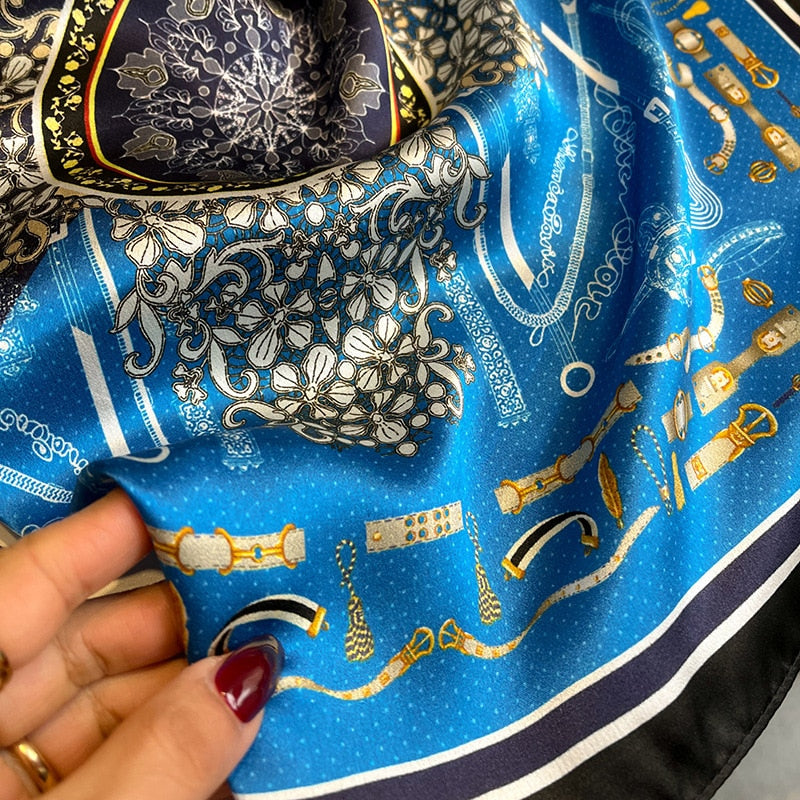 100% Original Silk Square für Frauen | The Parisian