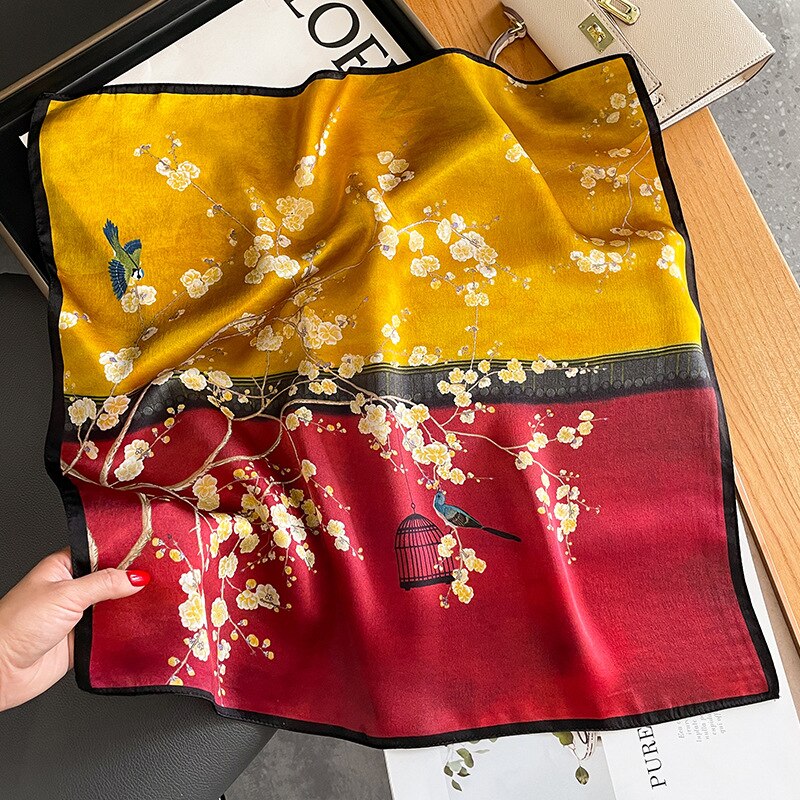 100% Silk Classic Square für Frauen | The Parisian