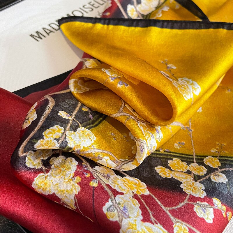 100% Silk Classic Square für Frauen | The Parisian