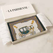 Sciarpa quadrata chic in seta al 100% per donna | La Parisienne
