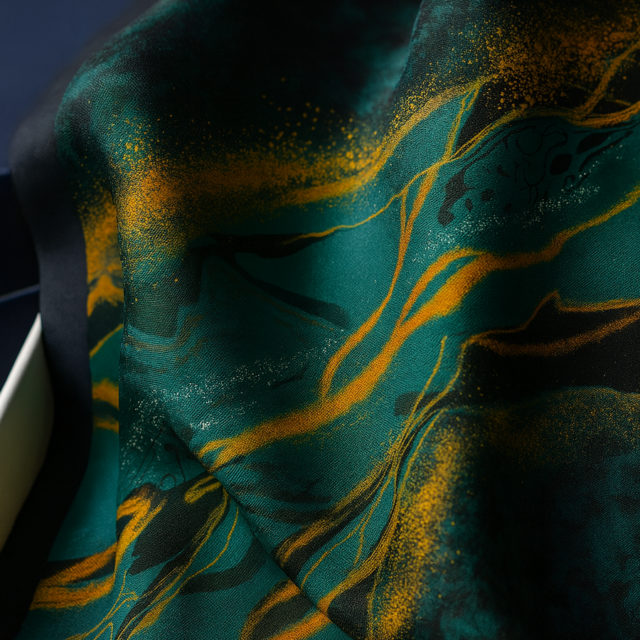 Carré aus 100% Seide Original und Einzigartig Frau | La Parisienne