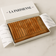 Women's 100% Silk Square Scarf mit Indianermotiv | La Parisienne
