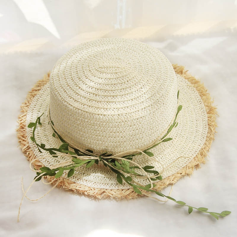 Women's Nature Decoration Straw Hat | The Parisian