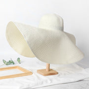 Women's XXL Braided Straw Hat | The Parisian