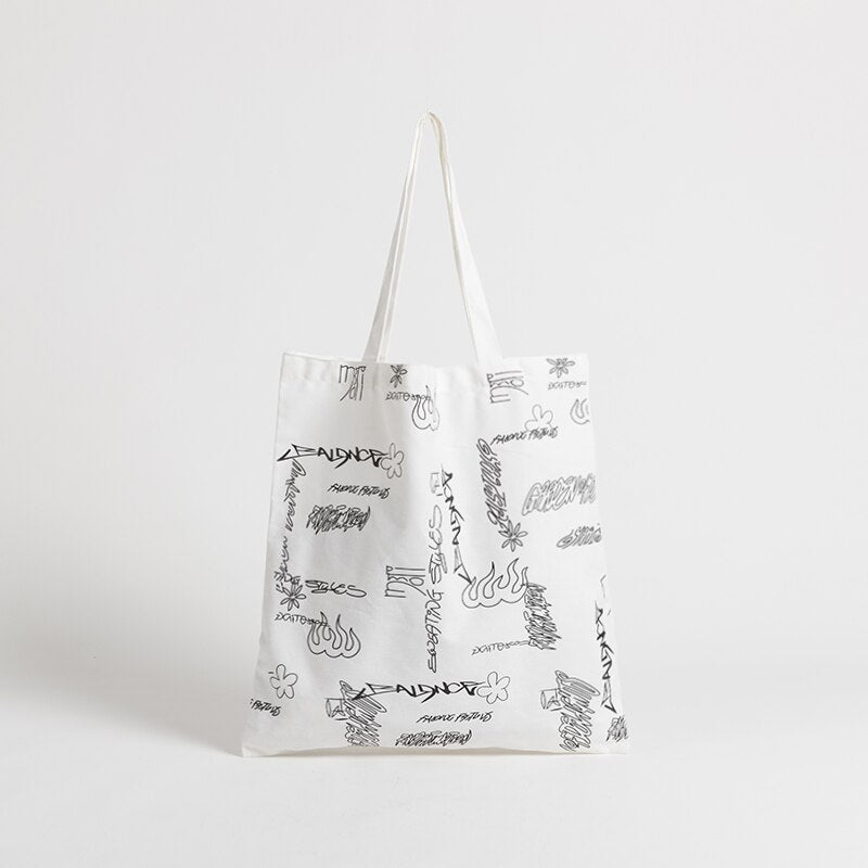 Tote Bag Blumendekoration in Leinwand Frau | La Parisienne