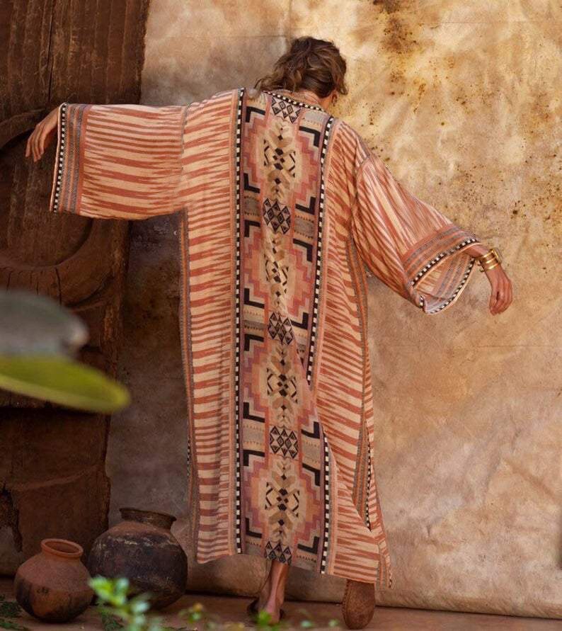 Kimono Japanischer Stil Strand || La Parisienne