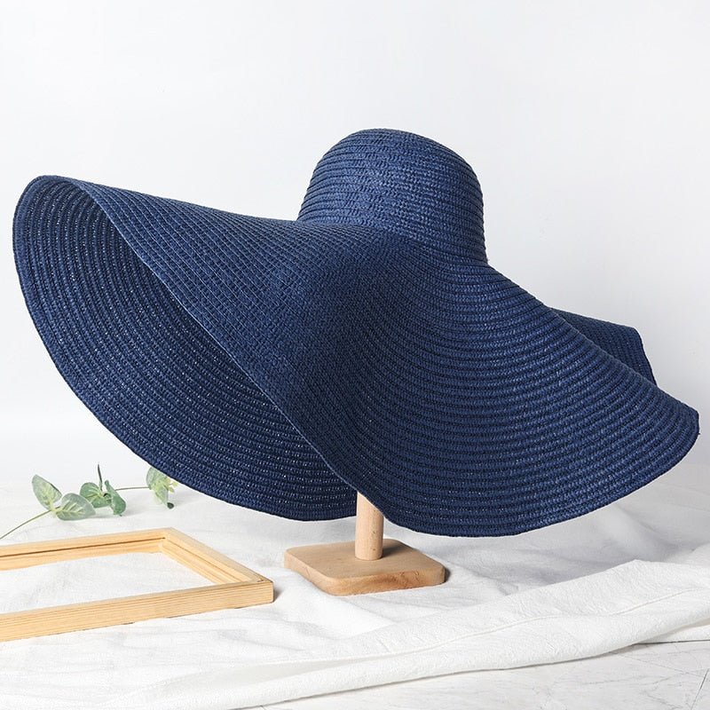 Women's XXL Braided Straw Hat | The Parisian