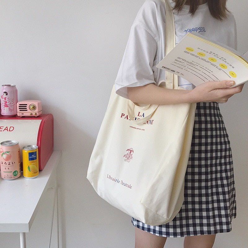 Tote Bag aus Canvas Frau | La Parisienne
