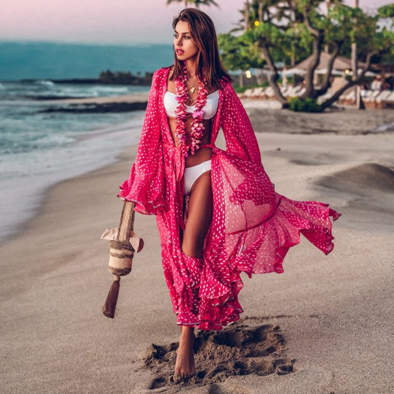 Eleganter Kimono da spiaggia | La Parigina