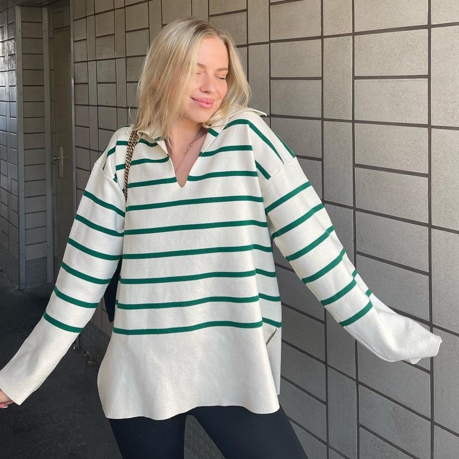 Pullover Marinière Frau | La Parisienne