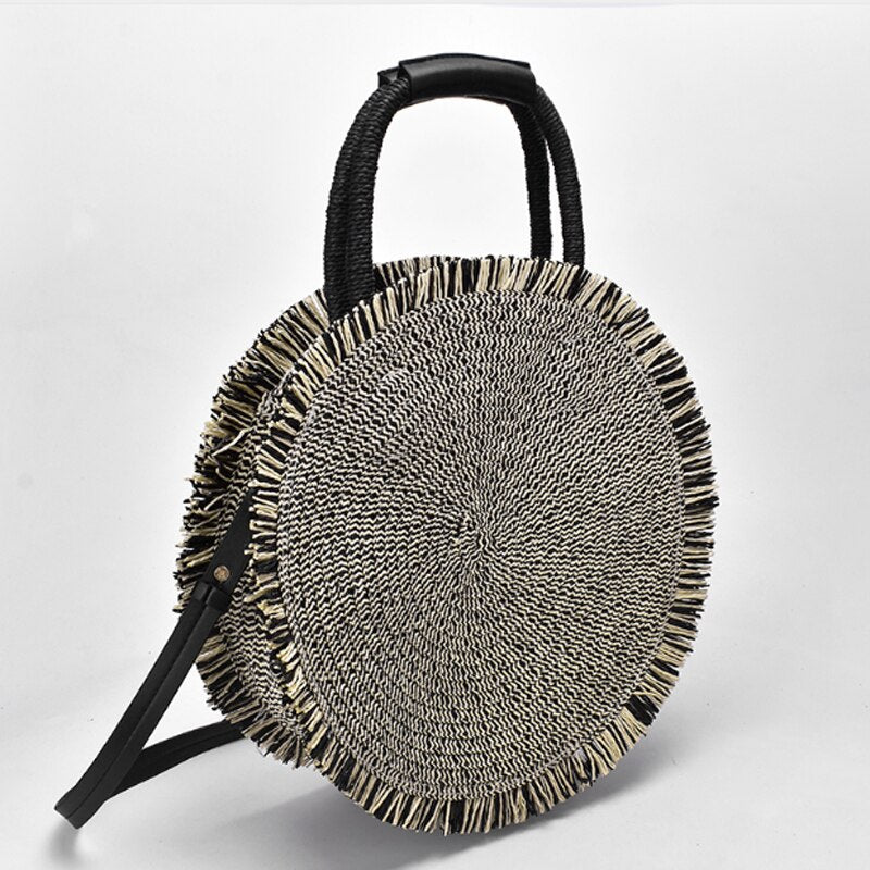 Bambus Strand Handtasche | La Parisienne