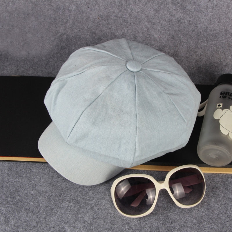 Béret Mütze Damen Baumwolle | La Parisienne