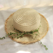 Women's Nature Decoration Straw Hat | The Parisian