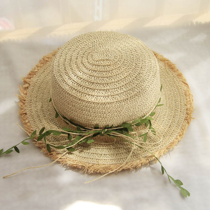 Women's Nature Decoration Straw Hat | The Parisian