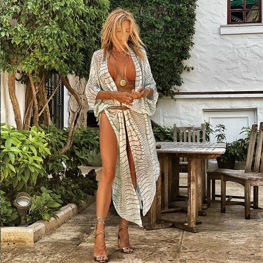 Kimono Strand Bohème Chic | La Parisienne