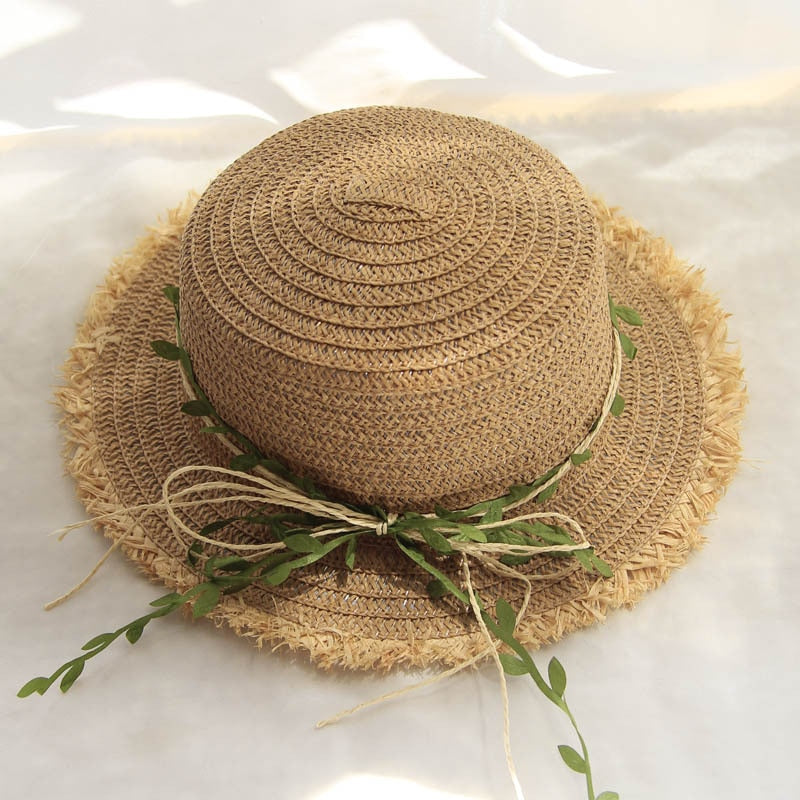 Women's Nature Decoration Straw Hat | The Parisian