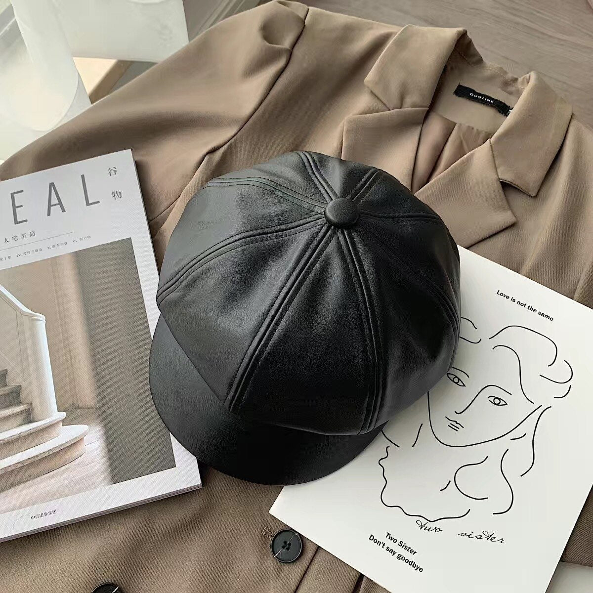 Béret Klassische Kappe Damen | La Parisienne