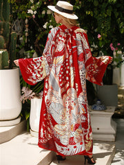 Schicker japanisch inspirierter Strand-Kimono | La Parisienne