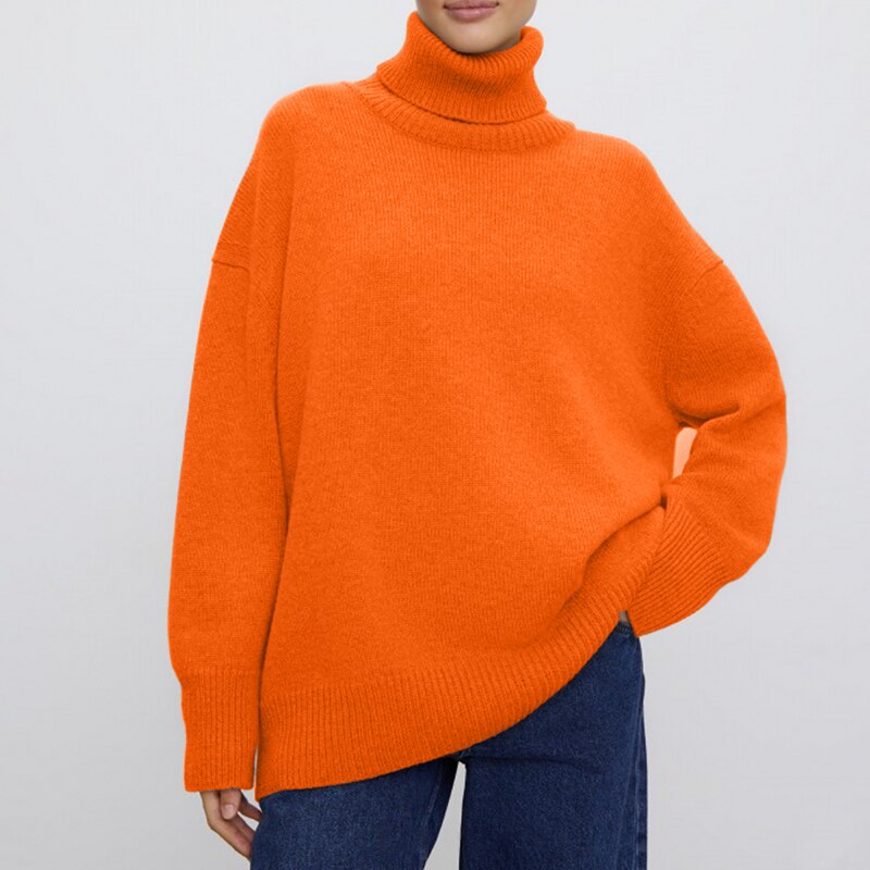 Rollkragenpullover Frau || La Parisienne