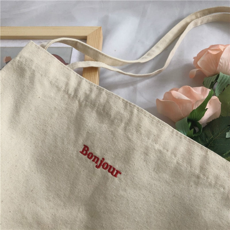Tote Bag aus Stoff Frau | La Parisienne