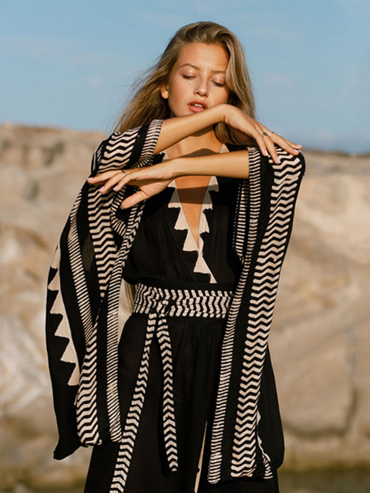 Sommerlich eleganter Kimono || La Parisienne