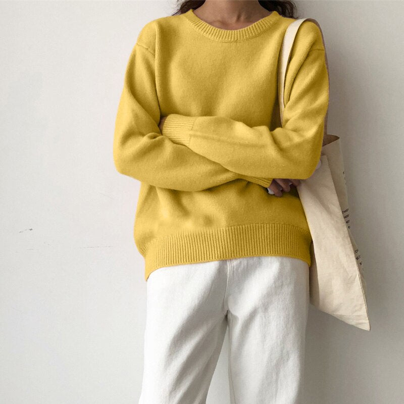Oversize Pullover Frau | La Parisienne