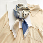 Viereck 100% Seide Schal Dekoration Mond | La Parisienne