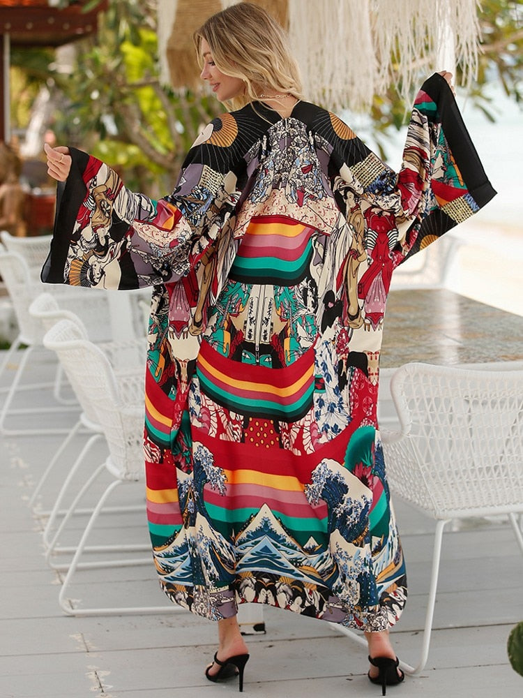 Kimono Chic & Bohemian African Inspiration | La Parisienne