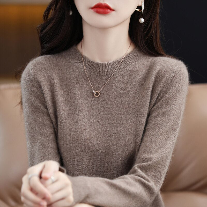 Pullover aus 100% Wolle Frau || La Parisienne