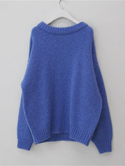 Lässiger Pullover aus Wolle für Frauen || Women's Recomposted Wool Pullover La Parisienne