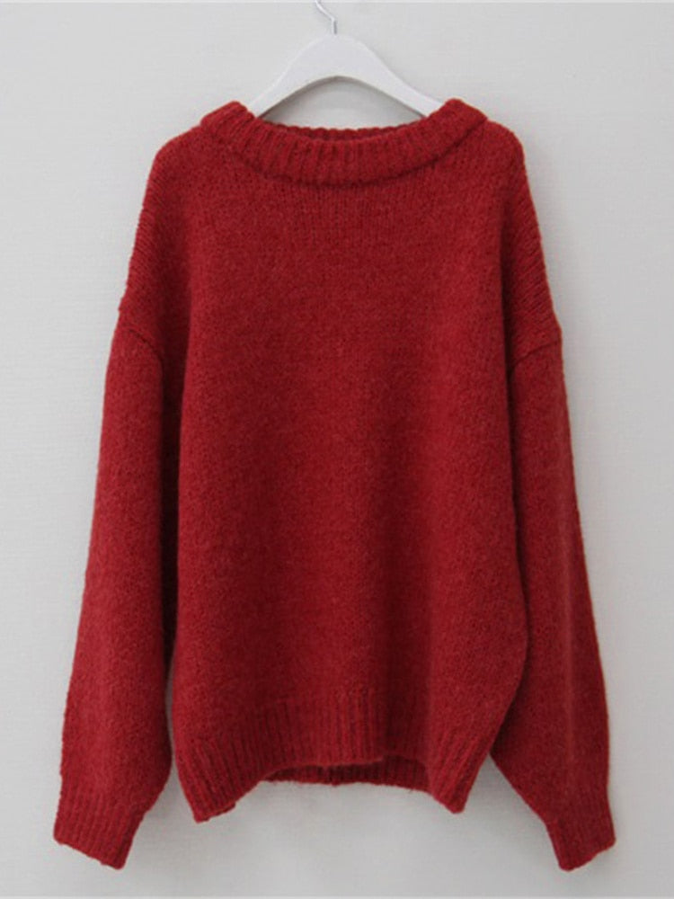 Lässiger Pullover aus Wolle für Frauen || Women's Recomposted Wool Pullover La Parisienne