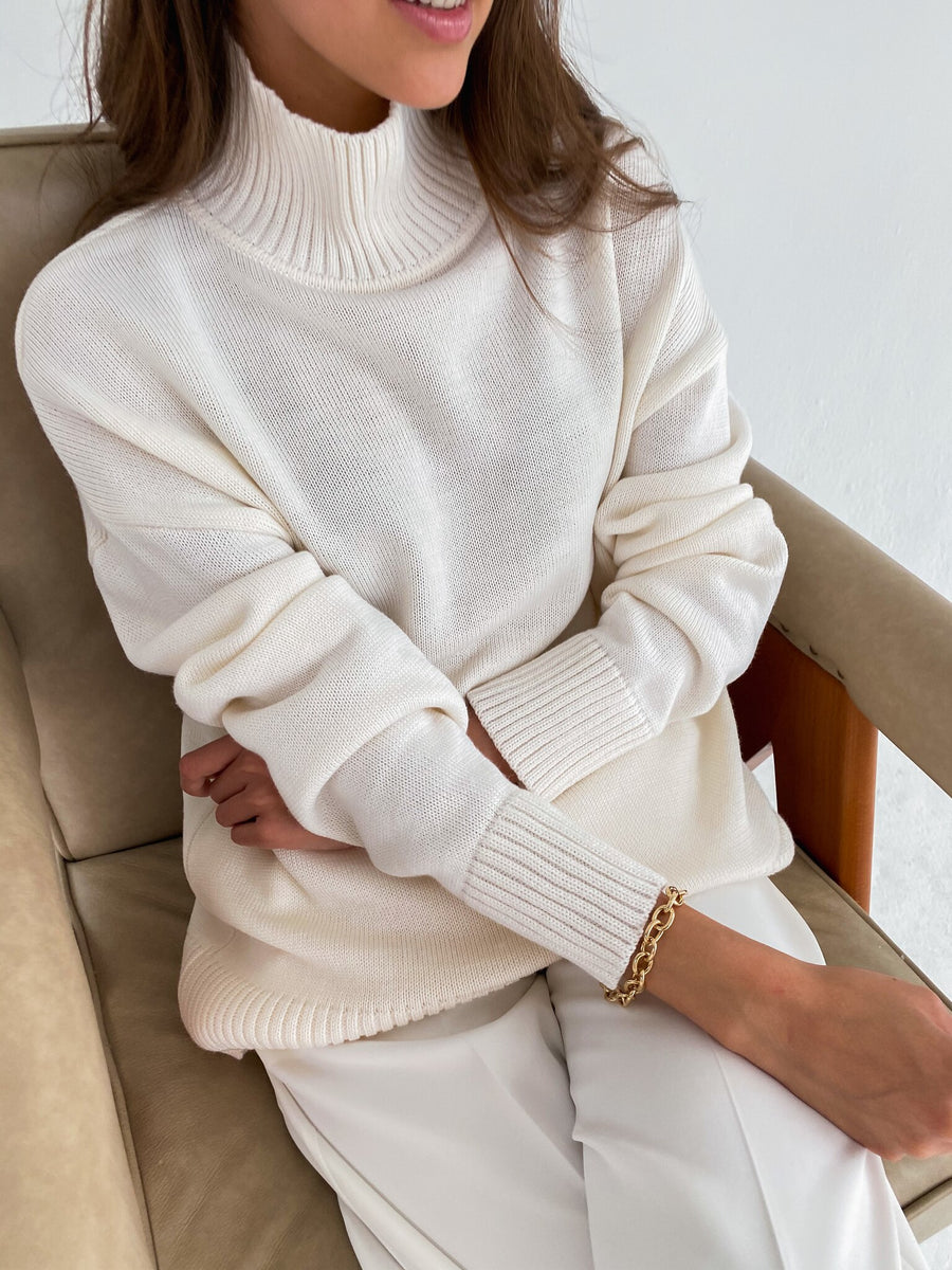 Women's Casual Knit Sweater | The Parisian