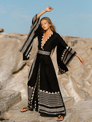 Sommerlich eleganter Kimono || La Parisienne