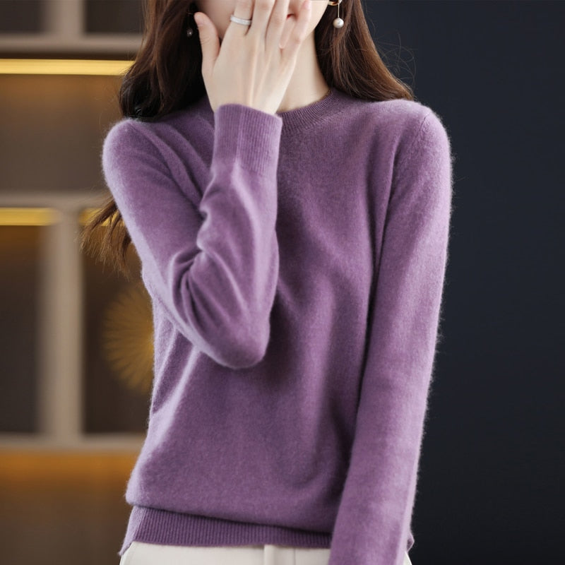 Pullover aus 100% Wolle Frau || La Parisienne