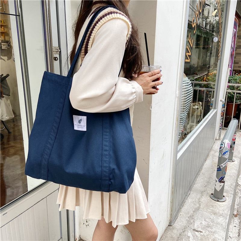 Chic Canvas Handtasche Frau | La Parisienne