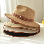 Women's Summer Straw Hat Panama Style | The Parisian