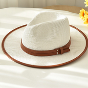 Women's Summer Straw Hat Panama Style | The Parisian