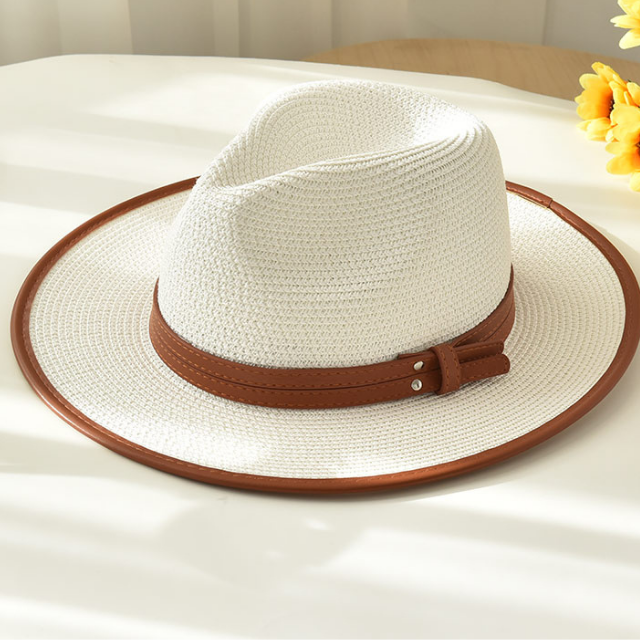Women's Summer Straw Hat Panama Style | The Parisian
