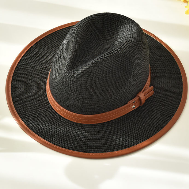 Women's Summer Straw Hat Panama Style | The Parisian