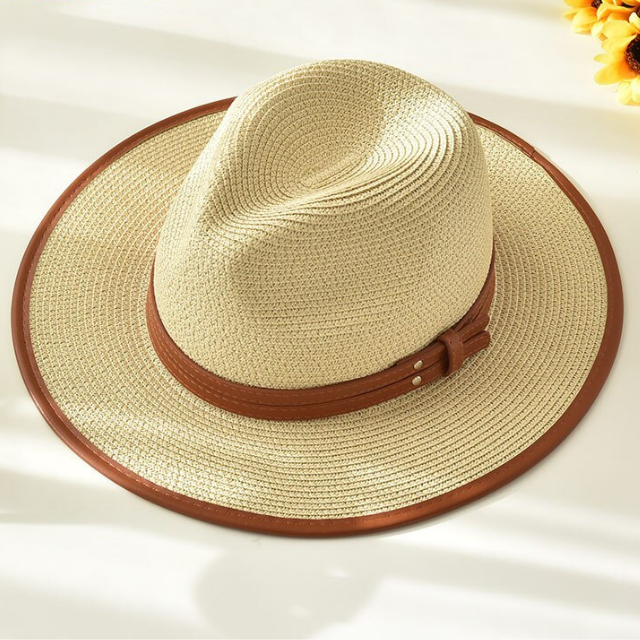 Women's Summer Straw Hat Panama Style | The Parisian