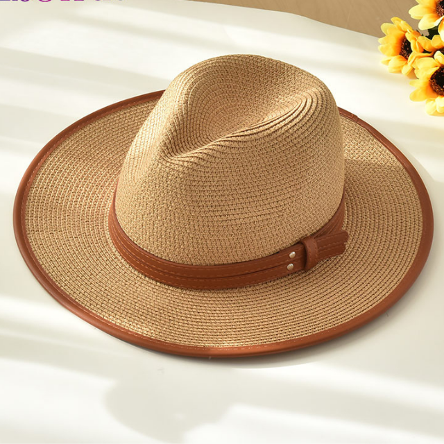 Women's Summer Straw Hat Panama Style | The Parisian