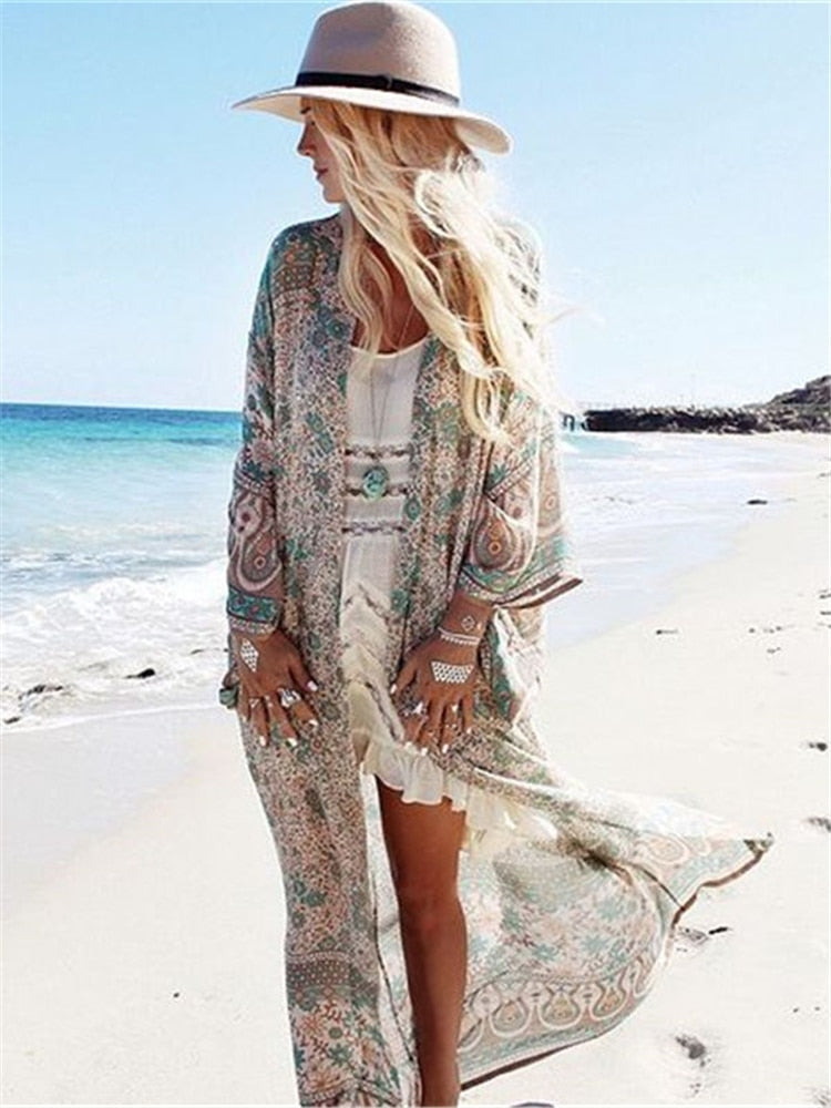 Kimono Bohème Strand | La Parisienne